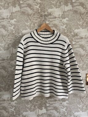 La Vie Rebecca Taylor Crewneck cotton sweater